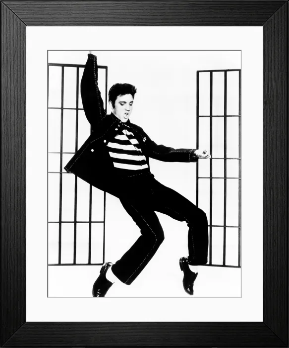 Framed Print : JAILHOUSE ROCK, Elvis Presley, 1957