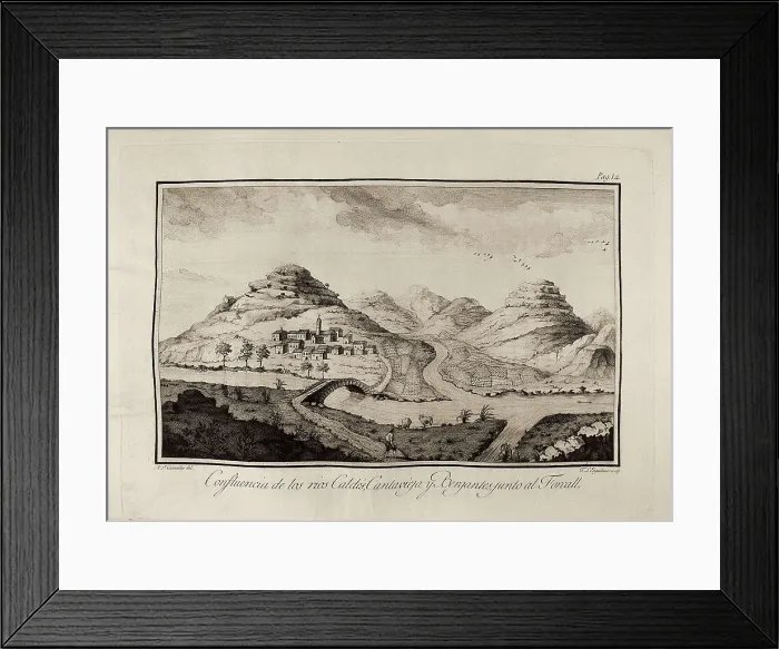 Framed Print : CAVANILLES PALOP, Antonio Jos (1745-1804) Framed Print : CAVANILLES PALOP, Antonio Jos (1745-1804)