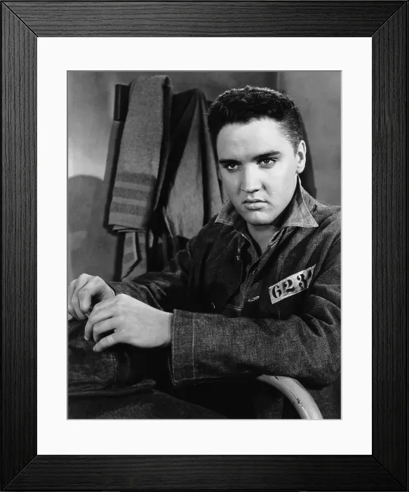 Framed Print : JAILHOUSE ROCK, Elvis Presley, 1957 Framed Print : JAILHOUSE ROCK, Elvis Presley, 1957
