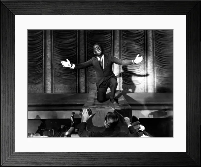 Framed Print : THE JAZZ SINGER, Al Jolson, 1927