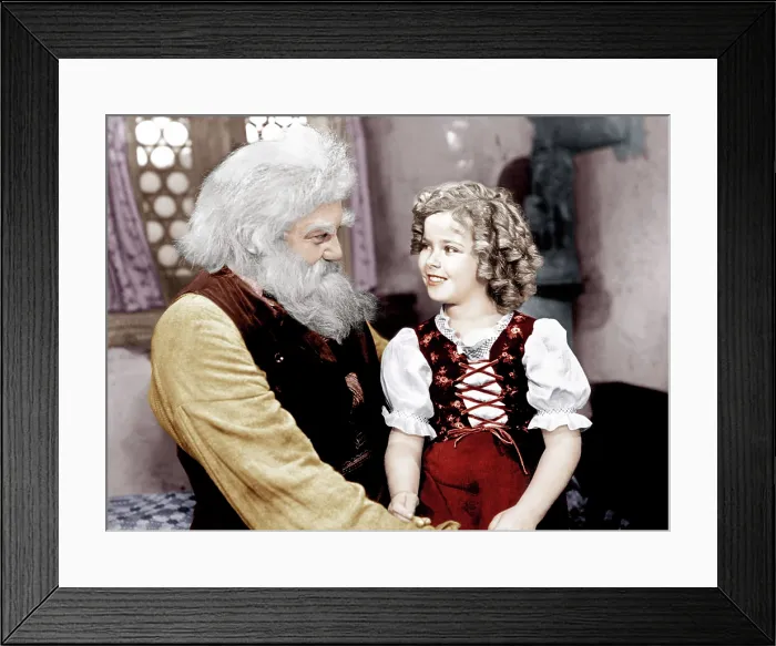 Framed Print : HEIDI, from left: Jean Hersholt, Shirley Temple, 1937. 20th Century-Fox Film Corporation, TM & Copyright / courtesy Everett Collection Framed Print : HEIDI, from left: Jean Hersholt, Shirley Temple, 1937. 20th Century-Fox Film Corporation, TM & Copyright / courtesy Everett Collection