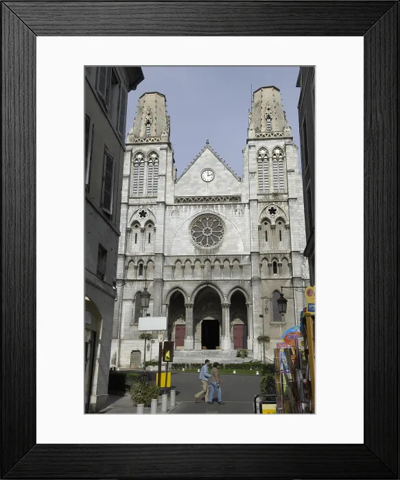 Framed Print : FRANCE. Pau. Church of Saint Jacques (19th c.). Neo-Gothic. AISA / Everett Collection**US SALES ONLY** Framed Print : FRANCE. Pau. Church of Saint Jacques (19th c.). Neo-Gothic. AISA / Everett Collection**US SALES ONLY**
