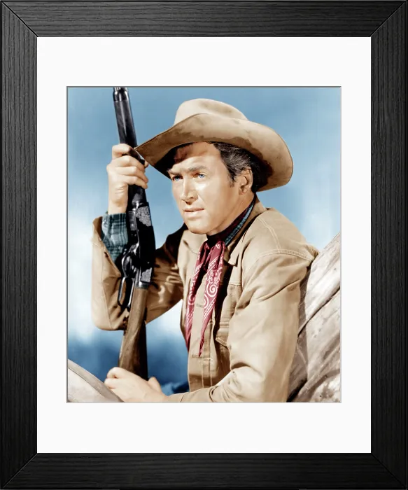 Framed Print : WINCHESTER 73, James Stewart, 1950 Framed Print : WINCHESTER 73, James Stewart, 1950