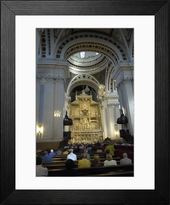 Framed Print : RODRIGUEZ, Ventura (1717-1785); HERRERA, Francisco de, called 'el Mozo' (1622-1685). Baslica de Nuestra Seora del Pilar (Basilica of Our Lady of the Pillar). SPAIN Framed Print : RODRIGUEZ, Ventura (1717-1785); HERRERA, Francisco de, called 'el Mozo' (1622-1685). Baslica de Nuestra Seora del Pilar (Basilica of Our Lady of the Pillar). SPAIN