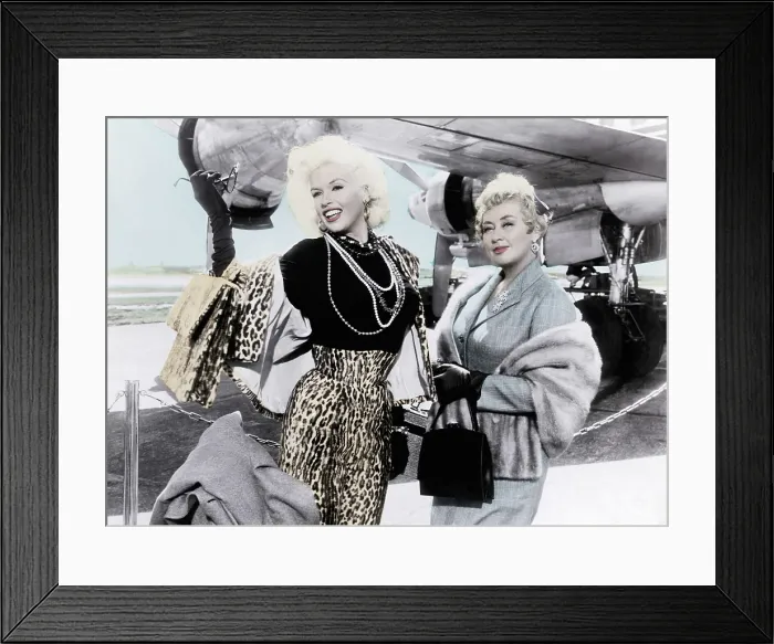 Framed Print : WILL SUCCESS SPOIL ROCK HUNTER?, from left, Jayne Mansfield, Joan Blondell, 1957, TM & Copyright 20th Century Fox Film Corp. All rights reserved  /  courtesy Everett Collection