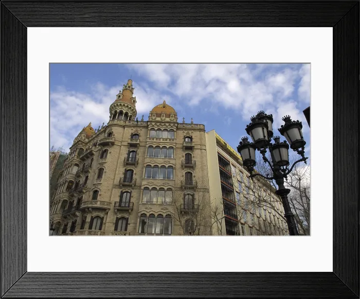 Framed Print : BASSEGODA i AMIGO, Joaquim (1854 - 1938); BASSEGODA i AMIGO, Bonaventura (1862-1940). Rocamora Houses. 1914 - 1918. SPAIN. Barcelona. Modernism. Architecture Framed Print : BASSEGODA i AMIGO, Joaquim (1854 - 1938); BASSEGODA i AMIGO, Bonaventura (1862-1940). Rocamora Houses. 1914 - 1918. SPAIN. Barcelona. Modernism. Architecture