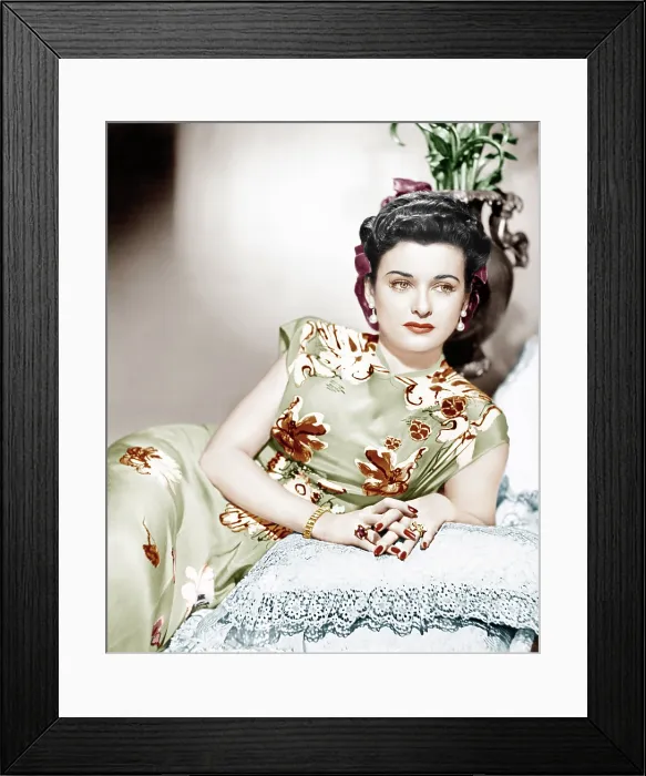 Framed Print : THE WIFE TAKES A FLYER, Joan Bennett, 1942