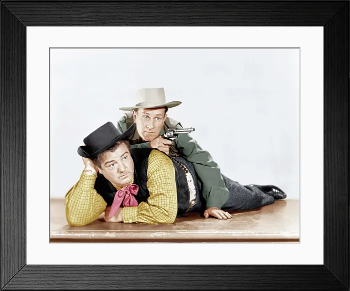 Framed Print : THE WISTFUL WIDOW OF WAGON GAP, from left: Lou Costello, Bud Abbott, 1947