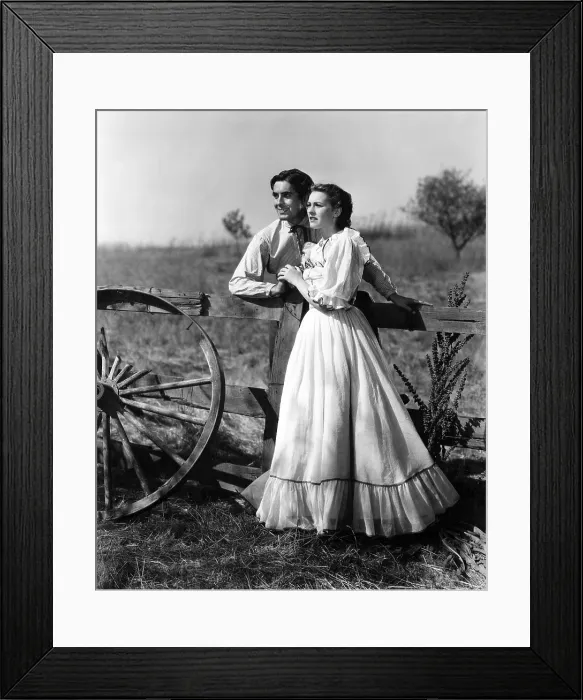 Framed Print : JESSE JAMES, Tyrone Power, Nancy Kelly, 1939. TM and Copyright 20th Century Fox Film Corp. All rights reserved. Courtesy: Everett Collection