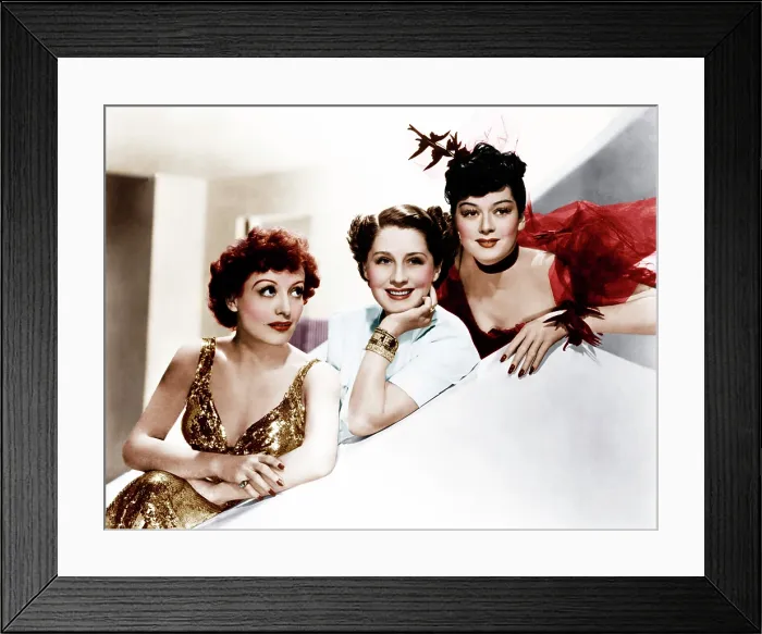 Framed Print : THE WOMEN, from left: Joan Crawford, Norma Shearer, Rosalind Russell, 1939 Framed Print : THE WOMEN, from left: Joan Crawford, Norma Shearer, Rosalind Russell, 1939