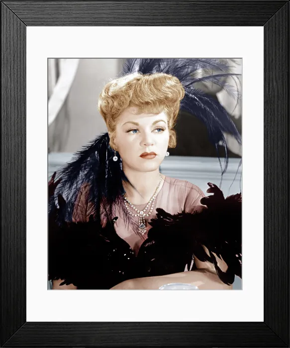 Framed Print : THE WOMAN OF THE TOWN, Claire Trevor, 1943