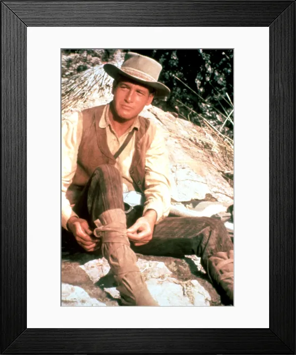 Framed Print : HOMBRE, Paul Newman, 1967