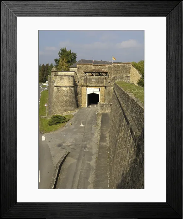 Framed Print : FRANCE. Navarrenx. Entrance into the walled enclosure. AISA / Everett Collection**US SALES ONLY**