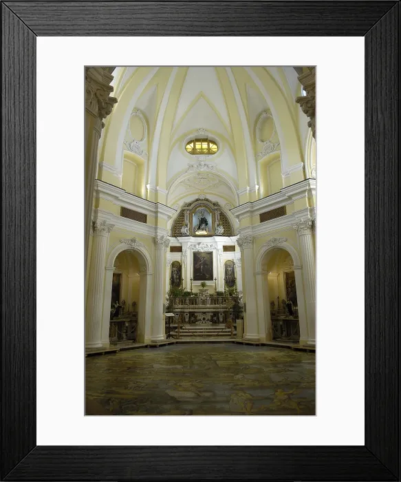 Framed Print : ITALY. Anacapri. Capri Island. Church of San Michele. AISA / Everett Collection**US SALES ONLY**