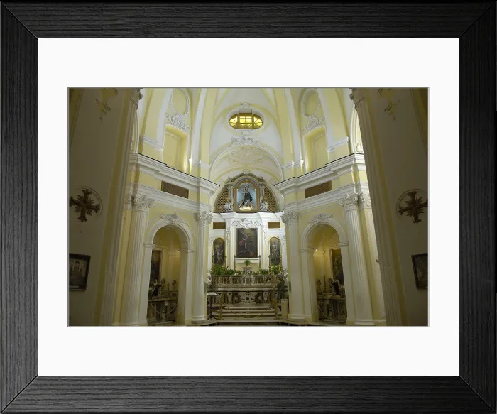 Framed Print : ITALY. Anacapri. Capri Island. Church of San Michele. AISA / Everett Collection**US SALES ONLY** Framed Print : ITALY. Anacapri. Capri Island. Church of San Michele. AISA / Everett Collection**US SALES ONLY**