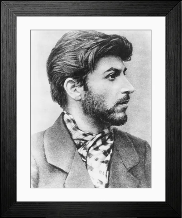 Framed Print : Josef Stalin as a young revolutionary. 1900. (CSU_2015_11_1362)