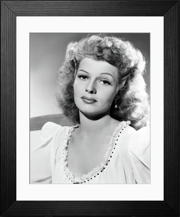Framed Print : Rita Hayworth, ca. 1940s Framed Print : Rita Hayworth, ca. 1940s