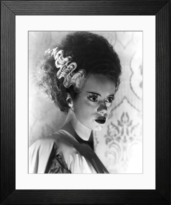 Framed Print : BRIDE OF FRANKENSTEIN, Elsa Lanchester, 1935