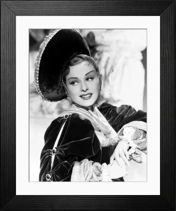 Framed Print : BRIDE OF VENGEANCE, Paulette Goddard, 1949 Framed Print : BRIDE OF VENGEANCE, Paulette Goddard, 1949