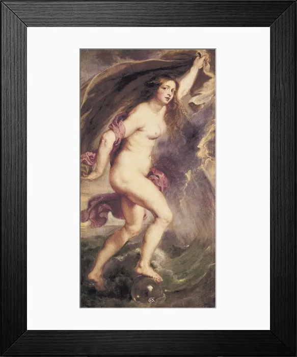 Framed Print : RUBENS, Peter Paul (1577-1640). The Fortune. 1636 - 1638. Flemish art. Oil on canvas. SPAIN. Madrid. Prado Museum. AISA / Everett Collection**US SALES ONLY**