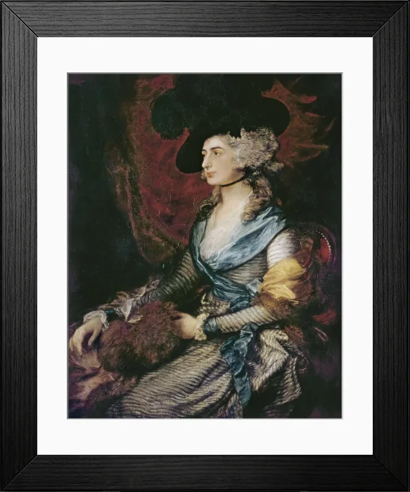 Framed Print : GAINSBOROUGH, Thomas (1727-1788). Mrs. Sarah Siddons. Oil on canvas. Romanticism. Oil on canvas. UNITED KINGDOM. London. National Gallery. AISA / Everett Collection**US SALES ONLY** Framed Print : GAINSBOROUGH, Thomas (1727-1788). Mrs. Sarah Siddons. Oil on canvas. Romanticism. Oil on canvas. UNITED KINGDOM. London. National Gallery. AISA / Everett Collection**US SALES ONLY**