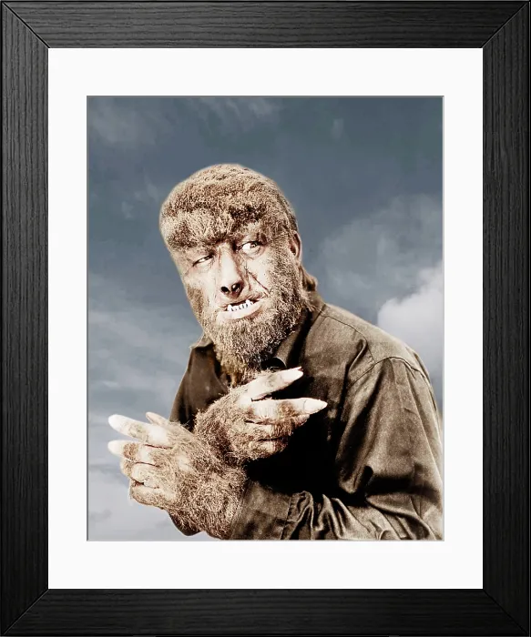 Framed Print : HOUSE OF DRACULA, Lon Chaney Jr. 1945