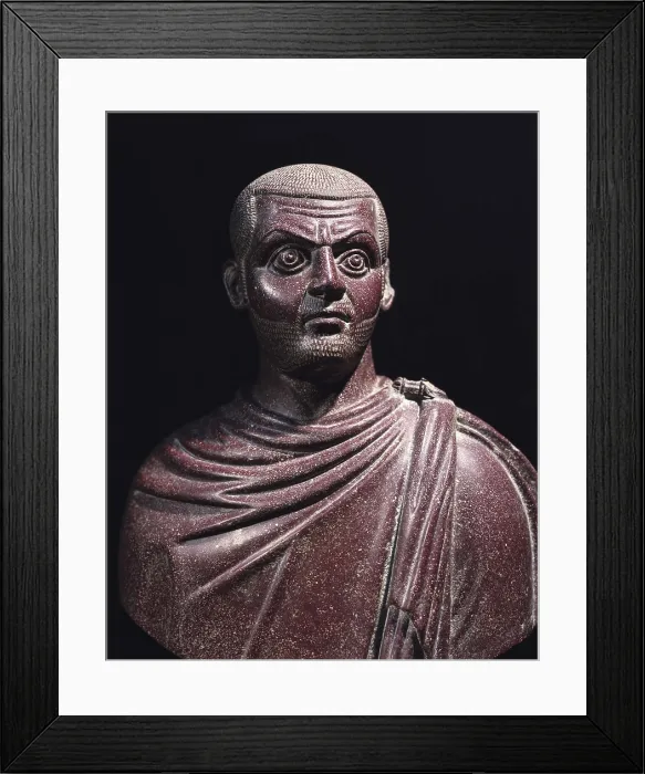 Framed Print : Maximianus. 286. Detail. Late-Roman portrait. Roman art. Late Empire. Sculpture in the round. EGYPT. Cairo. Egyptian Museum. Proc: EGYPT. Benha Framed Print : Maximianus. 286. Detail. Late-Roman portrait. Roman art. Late Empire. Sculpture in the round. EGYPT. Cairo. Egyptian Museum. Proc: EGYPT. Benha