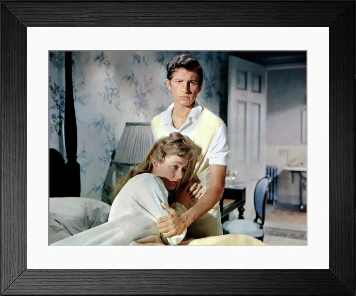 Framed Print : HOME FROM THE HILL, top to bottom: George Hamilton, Eleanor Parker, 1960