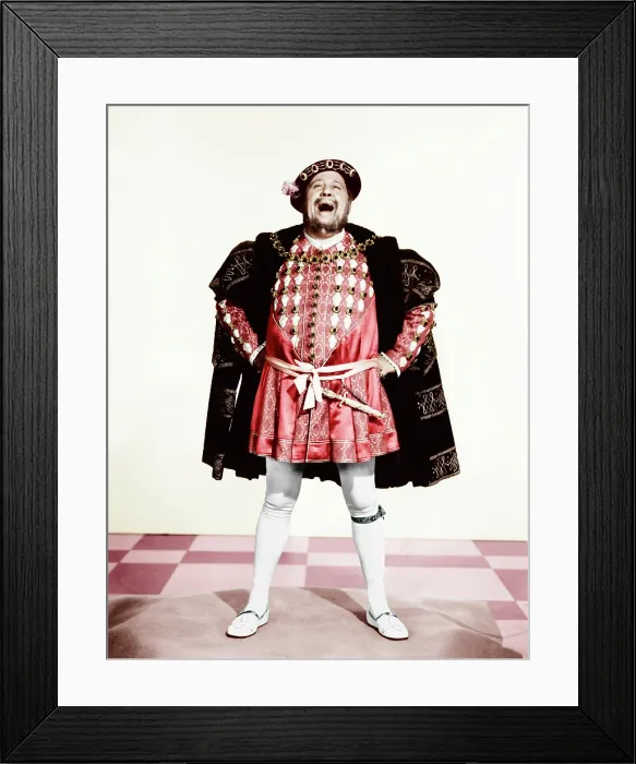 Framed Print : YOUNG BESS, Charles Laughton, 1953