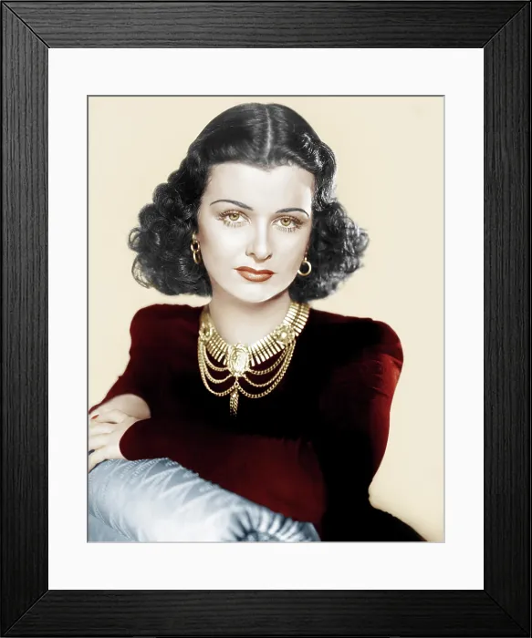 Framed Print : THE HOUSE ACROSS THE BAY, Joan Bennett, 1940
