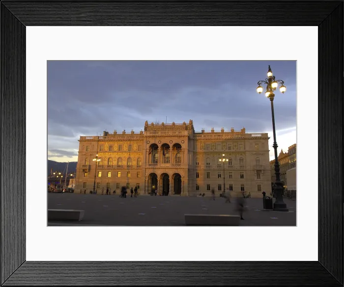 Framed Print : ITALY. Trieste. Palazzo del Governo (1905). Architect: Emmanuel Hartmann. AISA / Everett Collection**US SALES ONLY**