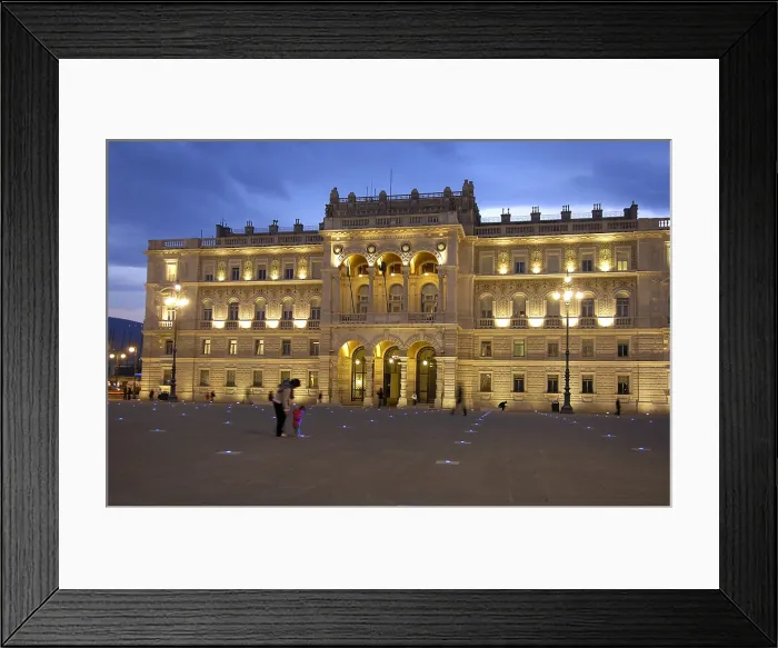 Framed Print : ITALY. Trieste. Palazzo del Governo (1905). Architect: Emmanuel Hartmann. AISA / Everett Collection**US SALES ONLY**