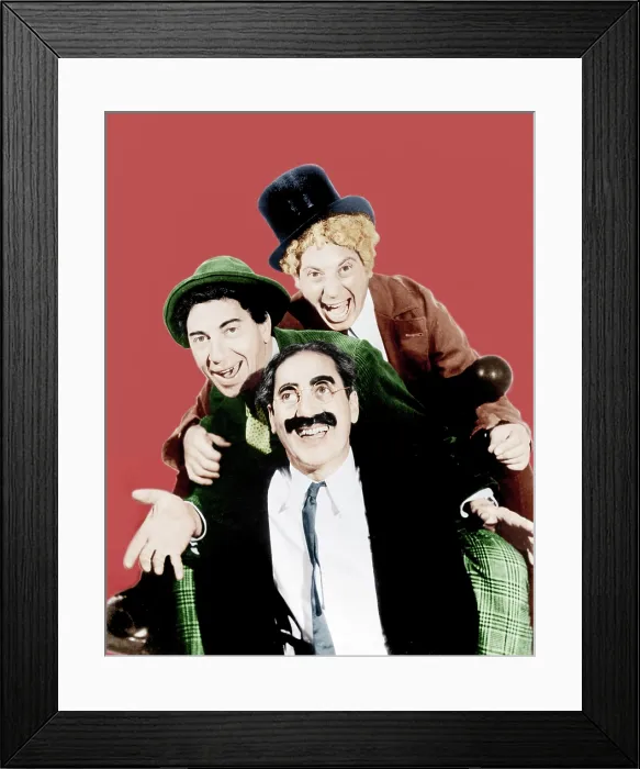 Framed Print : HORSE FEATHERS, from left: Groucho Marx, Chico Marx, Harpo Marx, 1932 Framed Print : HORSE FEATHERS, from left: Groucho Marx, Chico Marx, Harpo Marx, 1932