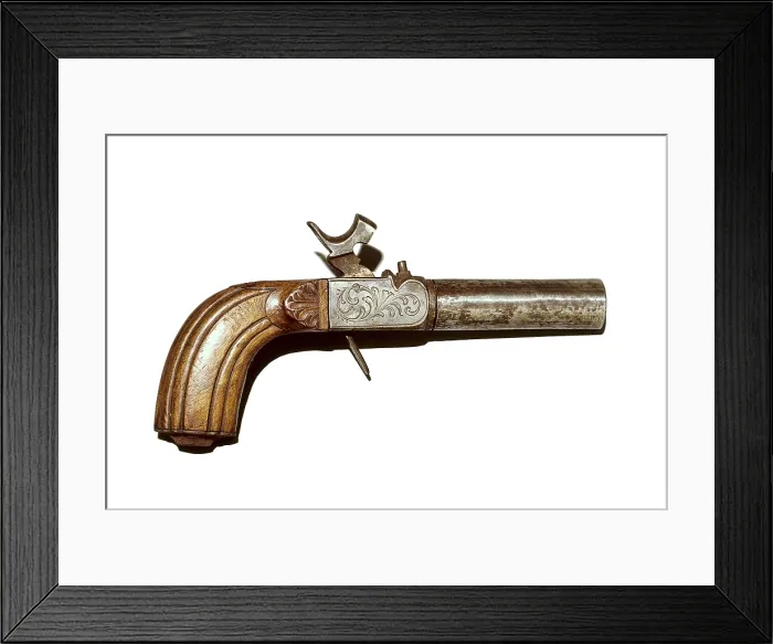 Framed Print : English gun with unscrewable cannon. SPAIN. Vitoria. Museum of the Armera (armoury). AISA / Everett Collection**US SALES ONLY**