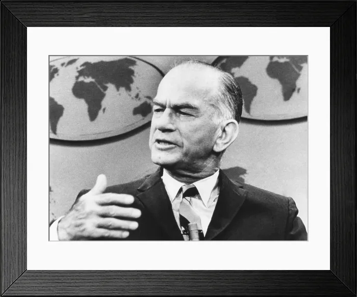 Framed Print : Sen. J. William Fulbright was Chrm. of the Foreign Relations Committee from 1959 to 1974 Framed Print : Sen. J. William Fulbright was Chrm. of the Foreign Relations Committee from 1959 to 1974
