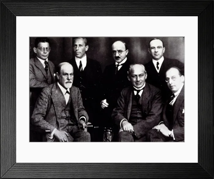 Framed Print : SIGMUND FREUD with contemporaries.. Courtesy: CSU Archives / Everett Collection Framed Print : SIGMUND FREUD with contemporaries.. Courtesy: CSU Archives / Everett Collection