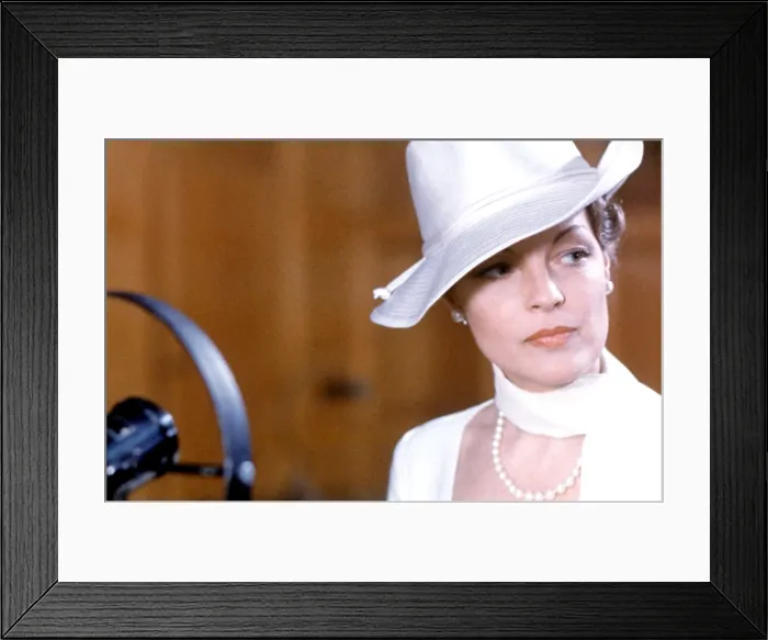Framed Print : THE WOMAN BANKER, (aka LA BANQUIERE), Romy Schneider, 1980