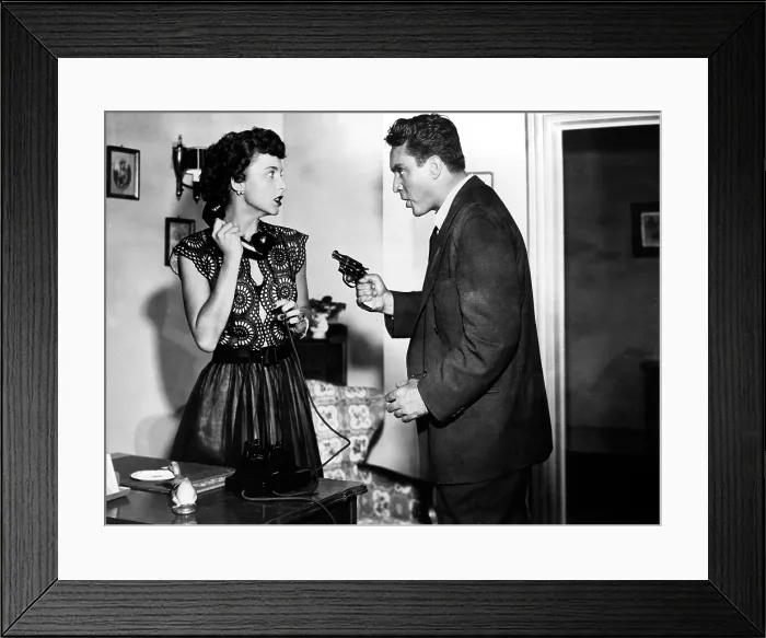 Framed Print : D.O.A. Beverly Garland, Edmond O'Brien, 1950
