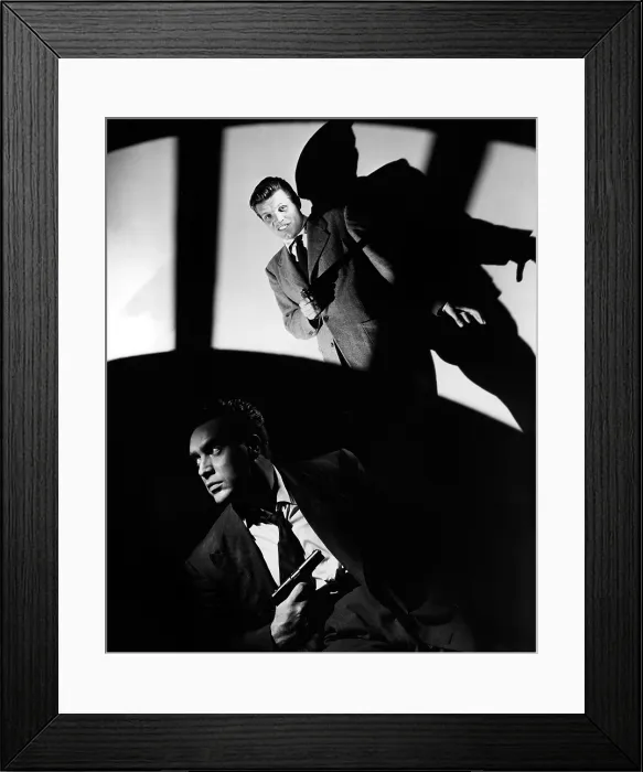 Framed Print : D.O.A. Edmond O'Brien, Neville Brand, 1950