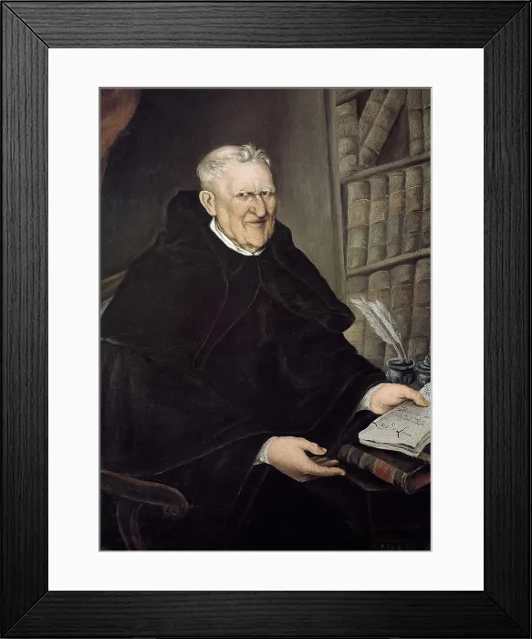 Framed Print : LEON, Fray Luis de (1528-1591). Oil on canvas. SPAIN. Madrid. Royal Academy of History. AISA / Everett Collection**US SALES ONLY** Framed Print : LEON, Fray Luis de (1528-1591). Oil on canvas. SPAIN. Madrid. Royal Academy of History. AISA / Everett Collection**US SALES ONLY**