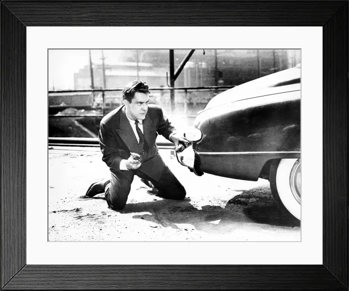 Framed Print : D.O.A. Edmund O'Brien, 1950 Framed Print : D.O.A. Edmund O'Brien, 1950