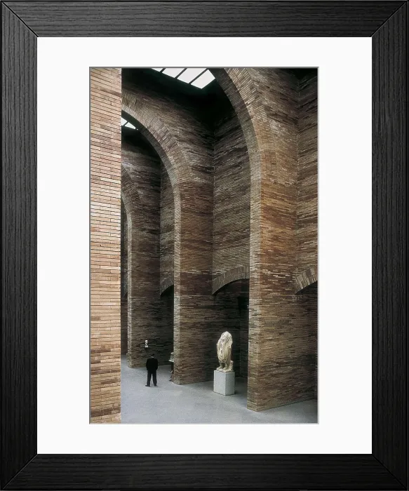 Framed Print : SPAIN. Mrida.. National Museum of Roman Art, by Rafael Moneo (1986). Architecture. AISA / Everett Collection**US SALES ONLY**