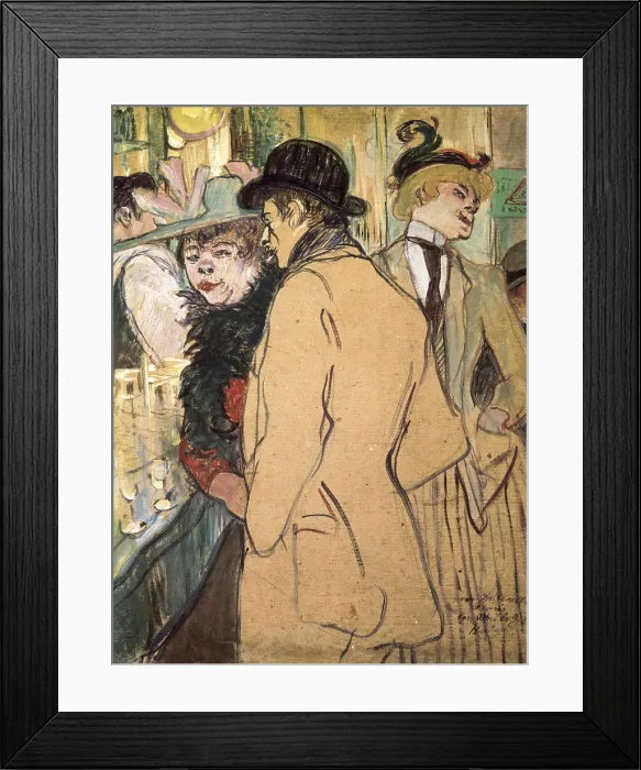 Framed Print : TOULOUSE-LAUTREC, Henri de (1864-1901). Alfred la Guigne. 1894. Oil on cardboard. Post-Impressionism. Oil. UNITED STATES OF AMERICA. Washington. National Gallery of Art Framed Print : TOULOUSE-LAUTREC, Henri de (1864-1901). Alfred la Guigne. 1894. Oil on cardboard. Post-Impressionism. Oil. UNITED STATES OF AMERICA. Washington. National Gallery of Art