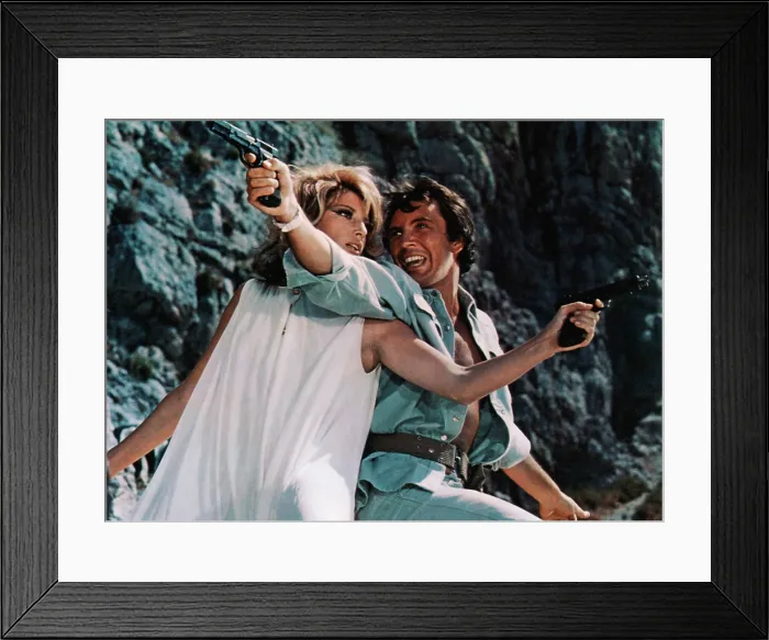 Framed Print : MODESTY BLAISE, Monica Vitti, Terence Stamp, 1966, (c) 20th Century Fox, TM & Copyright  /  Courtesy: Everett Collection