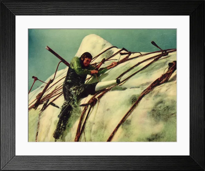 Framed Print : MOBY DICK, Gregory Peck, 1956