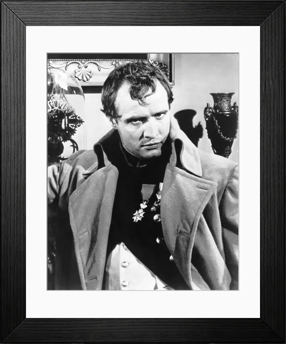 Framed Print : DESIREE, Marlon Brando, 1954, TM & Copyright 20th Century Fox Film Corp. / courtesy Everett Collection Framed Print : DESIREE, Marlon Brando, 1954, TM & Copyright 20th Century Fox Film Corp. / courtesy Everett Collection