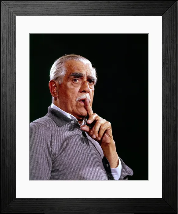 Framed Print : Boris Karloff, ca. mid-1960s Framed Print : Boris Karloff, ca. mid-1960s