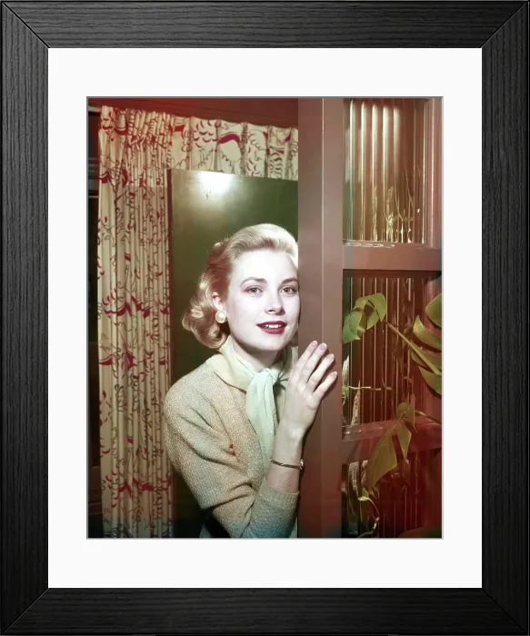 Framed Print : Grace Kelly, 1950s