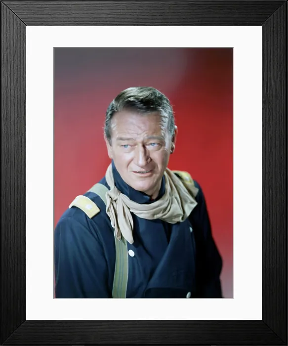 Framed Print : THE HORSE SOLDIERS, John Wayne, 1959