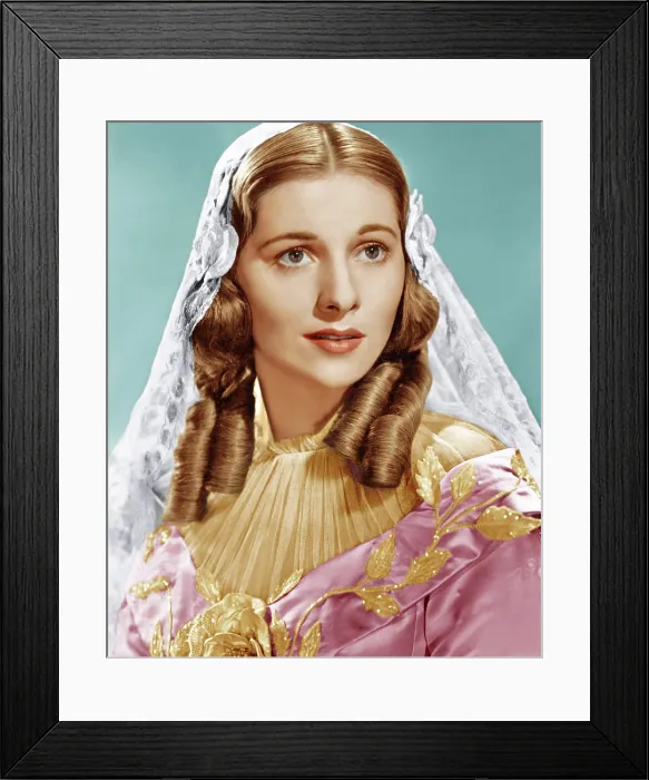 Framed Print : JANE EYRE, Joan Fontaine, 1943. 20th Century-Fox Film Corporation, TM & Copyright / courtesy Everett Collection